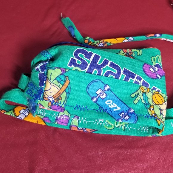 Cloth Face Mask w/ Silver/Copper Filters-Ninja Tu - Picture 8 of 13